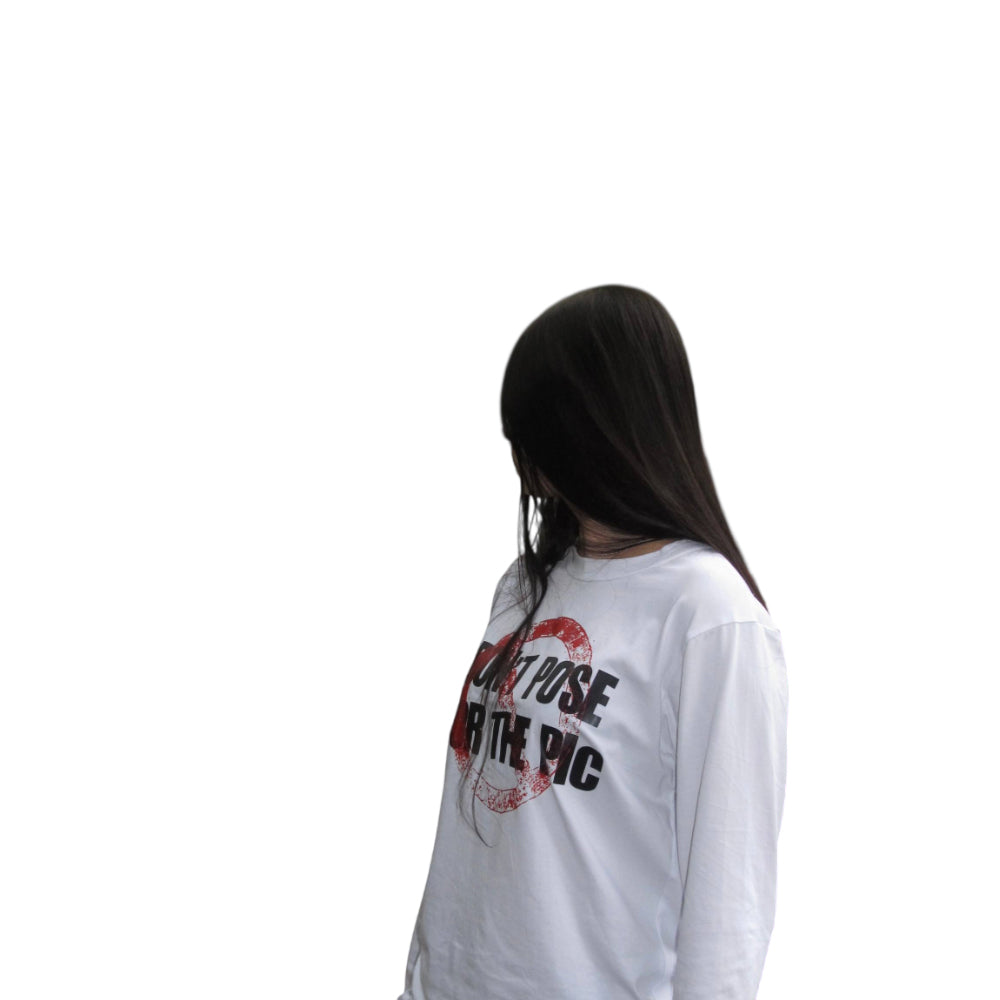 don't pose for the pic. longsleeve