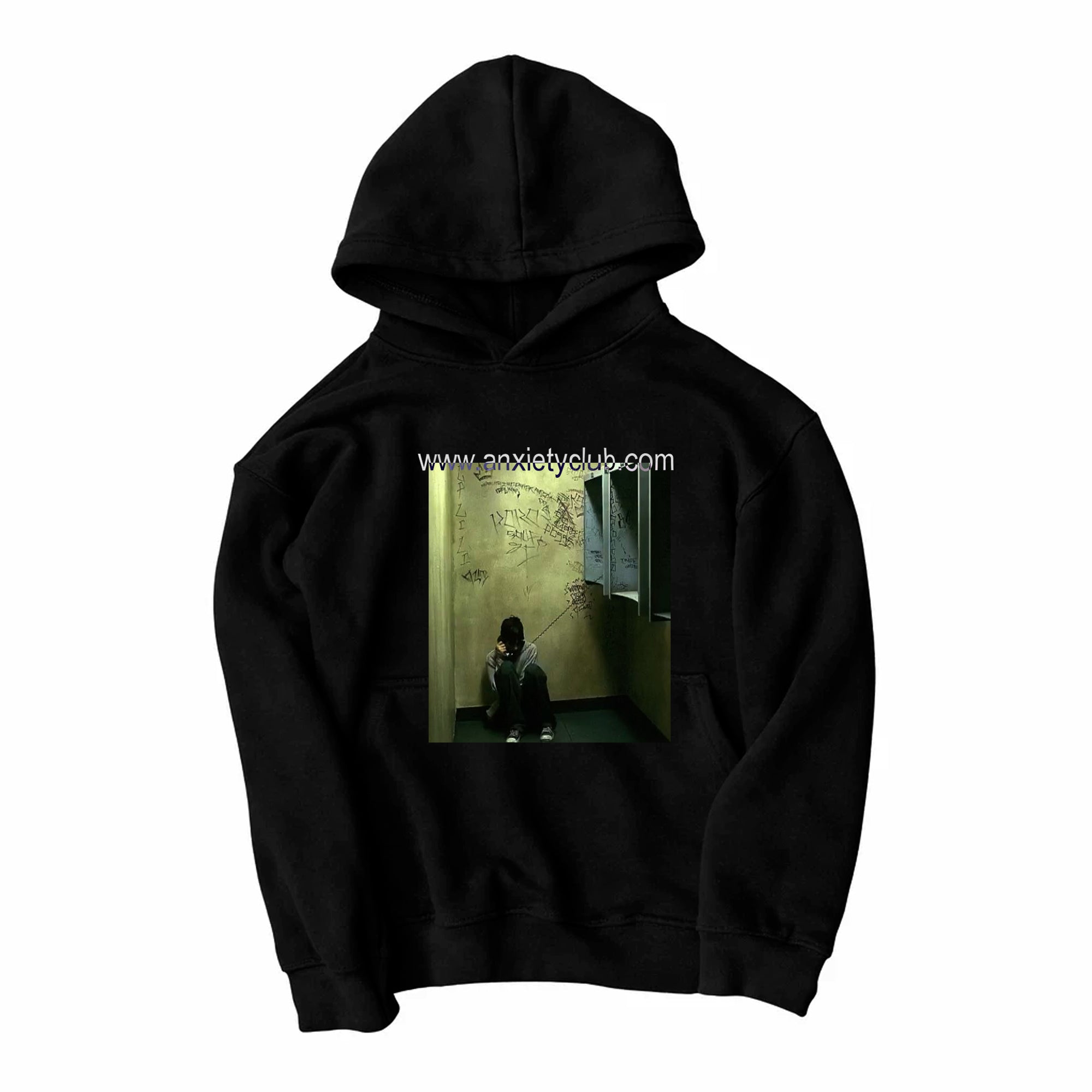 anxietyclub. hoodie