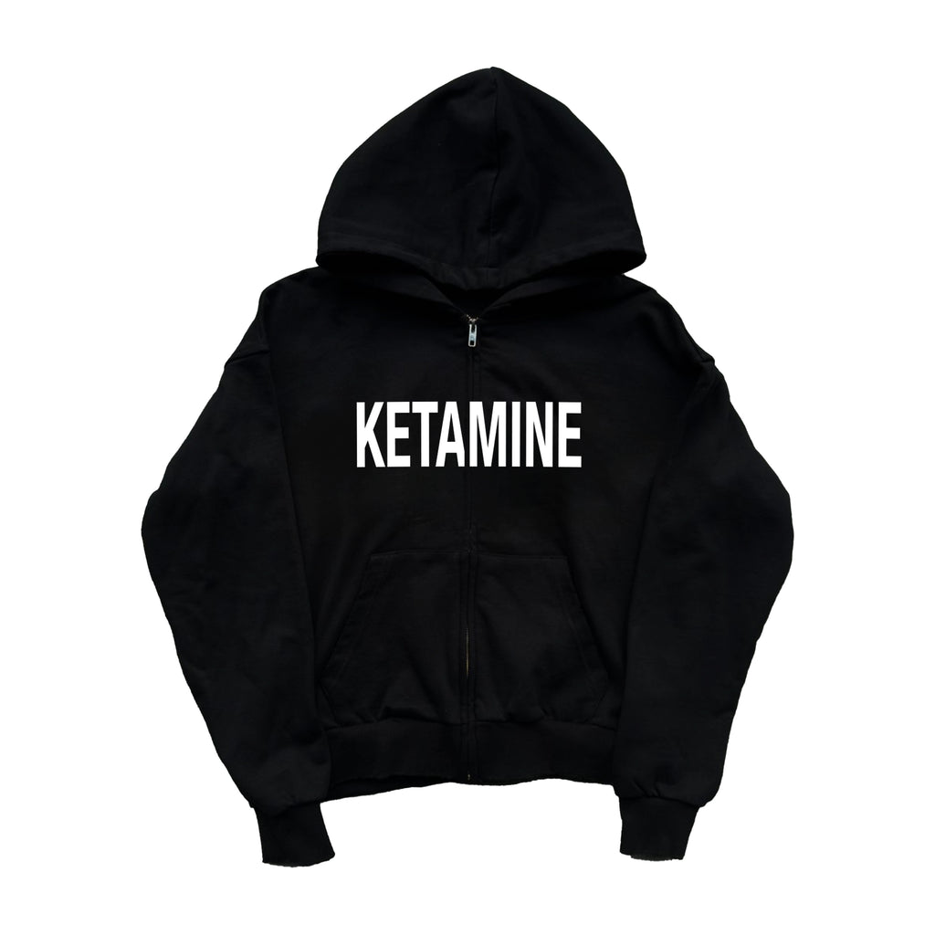 ketamine. zip-hoodie