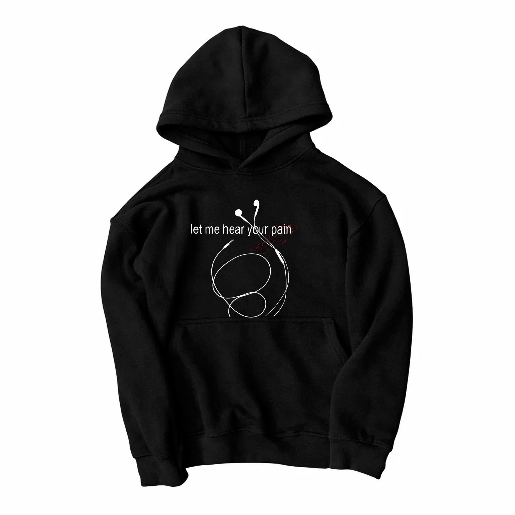 let me hear ur pain. hoodie